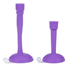 Adpartner Kitchen Water Saving Faucet  Extender Anti Splash Water Sprayer Device 2 Modes Adjustable Shower Filter Shower Head Flower Sprayers (2pcs) - Purple - B07CZJ4NQY